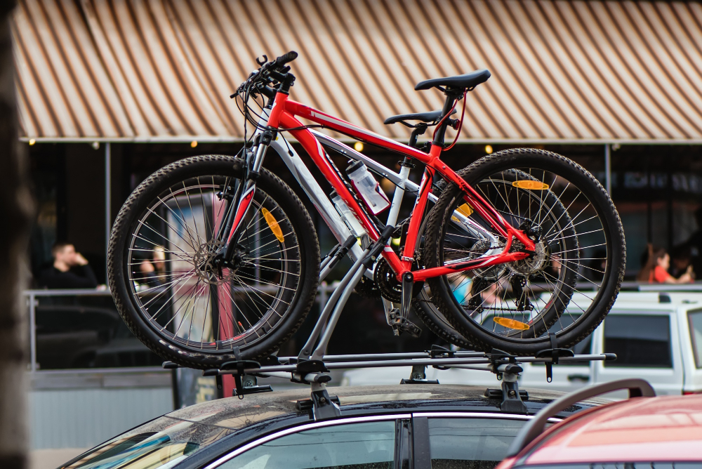 Bikes On A Car